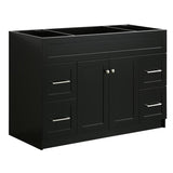 ARIEL Hamlet 48-in Grey Bathroom Vanity Cabinet - Super Arbor