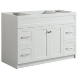 ARIEL Hamlet 48-in Grey Bathroom Vanity Cabinet - Super Arbor