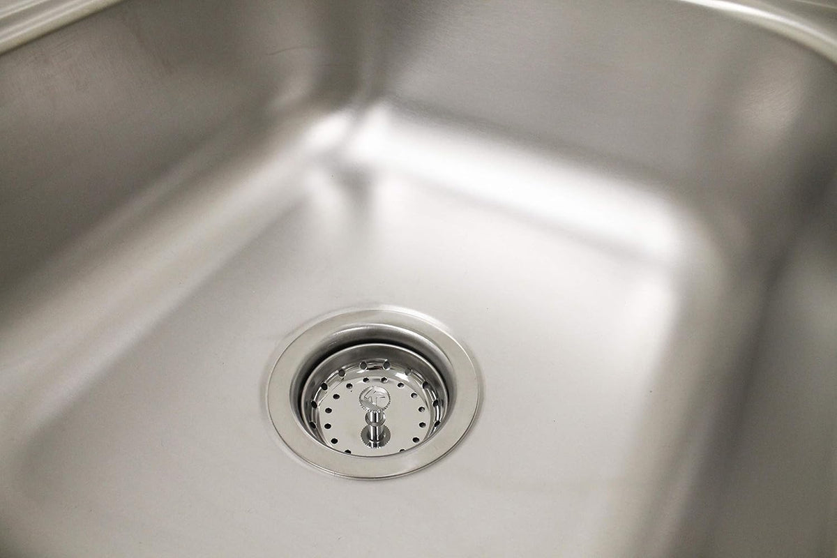 Keeney K22022 3.5-in Stainless Steel Rust-Resistant Sink Strainer Basket with Fixed Post