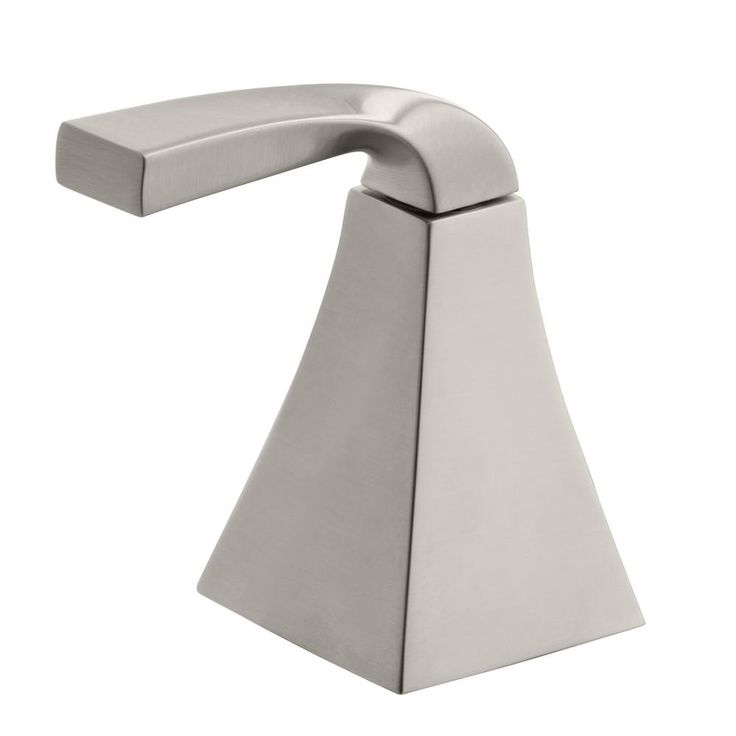 Leary Curve 2-Handle Deck-Mount Roman Tub Faucet in Brushed Nickel