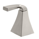 Leary Curve 2-Handle Deck-Mount Roman Tub Faucet in Brushed Nickel