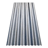 8 ft. Corrugated Galvanized Steel Utility-Gauge Roof Panel