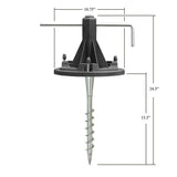 Solar Lamp Post Installation Kit with EZ-Anchor