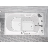 HD Series 26 in. x 46 in. Right Drain Quick Fill Walk-In Air Tub in White - Super Arbor