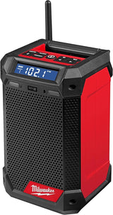 Milwaukee M12 12-Volt Lithium-Ion Cordless Bluetooth/AM/FM Jobsite Radio + Charger with M12 2.0Ah Battery