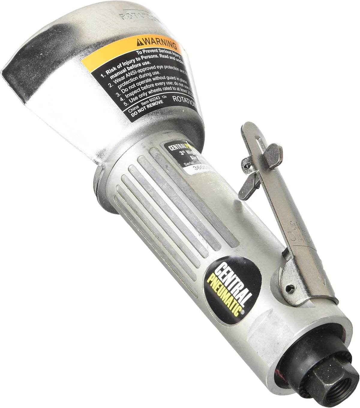 Central Pneumatic 3 in. High-Speed Air Cut-Off Tool (Model 60243)