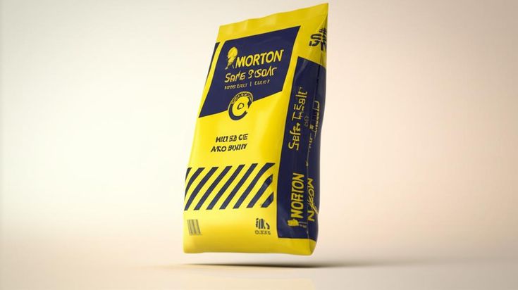Morton Safe-T-Salt Rock Salt Ice Melt, 50 lbs