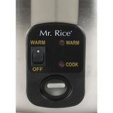3-Cup Stainless Steel Rice Cooker