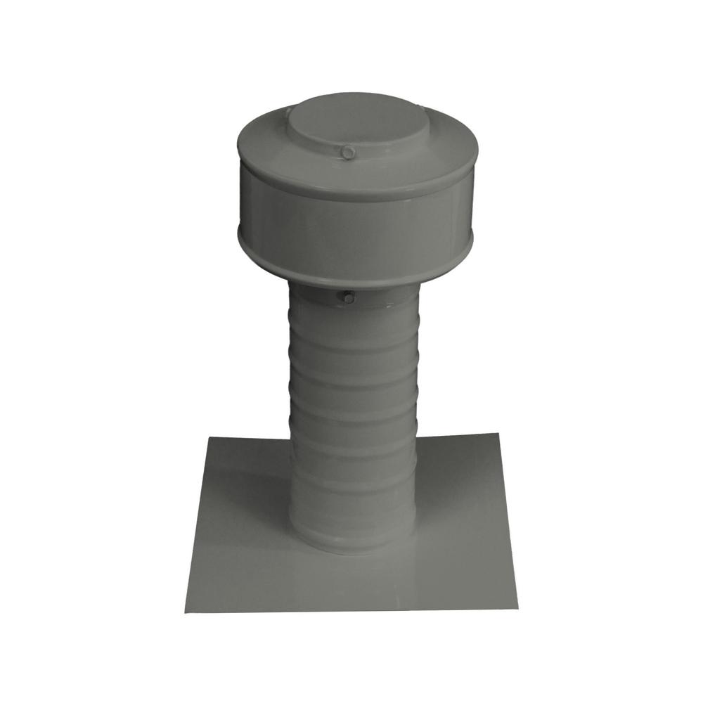 12 in. Dia Keepa Vent an Aluminum Roof Vent for Flat Roofs - Super Arbor