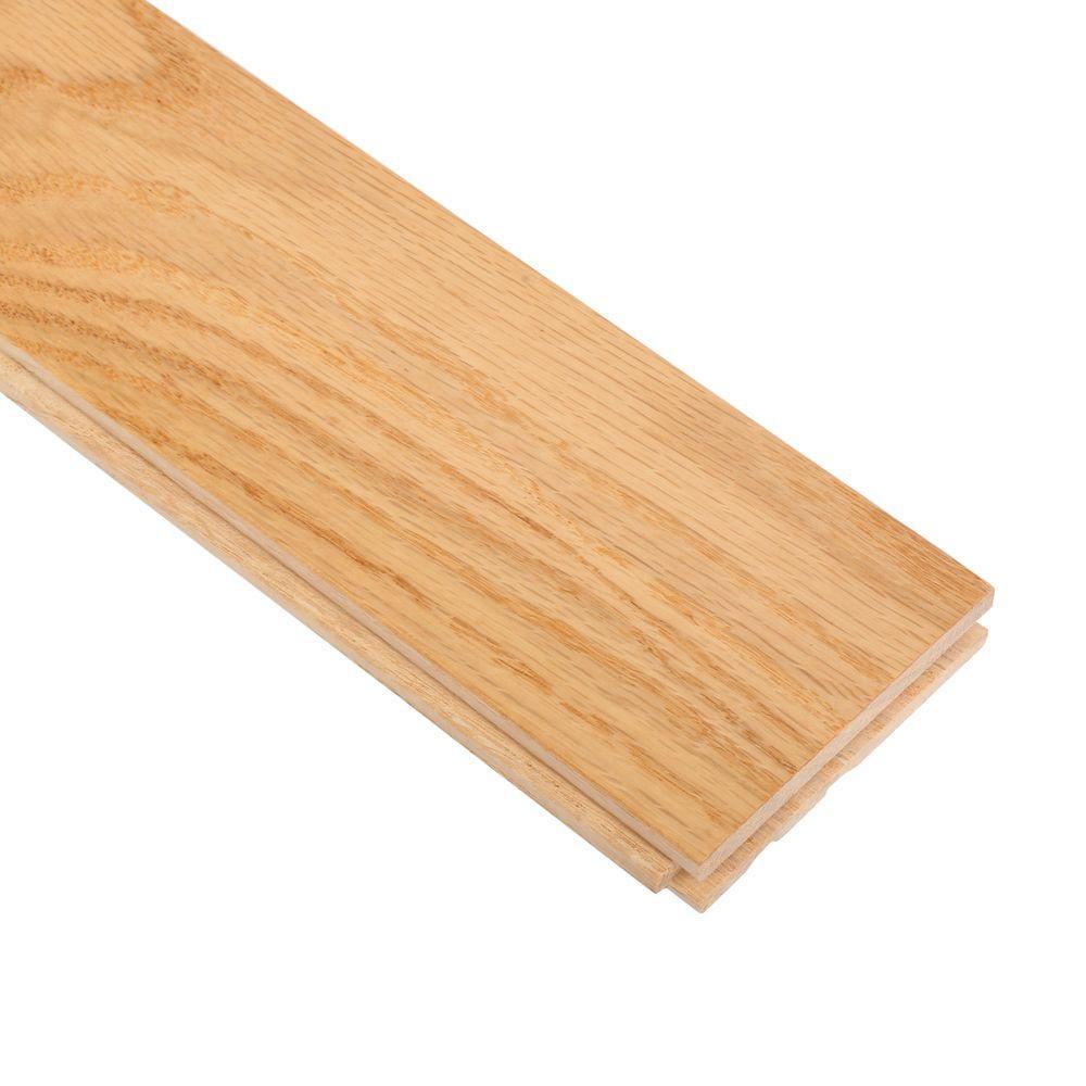 Bruce American Originals Natural Red Oak 3/4 in. T x 3-1/4 in. W x Varying L Solid Hardwood Flooring (22 sq. ft. /case) - Super Arbor