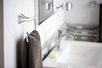 Moen Voss Oil-Rubbed Bronze Wall Mount Towel Ring