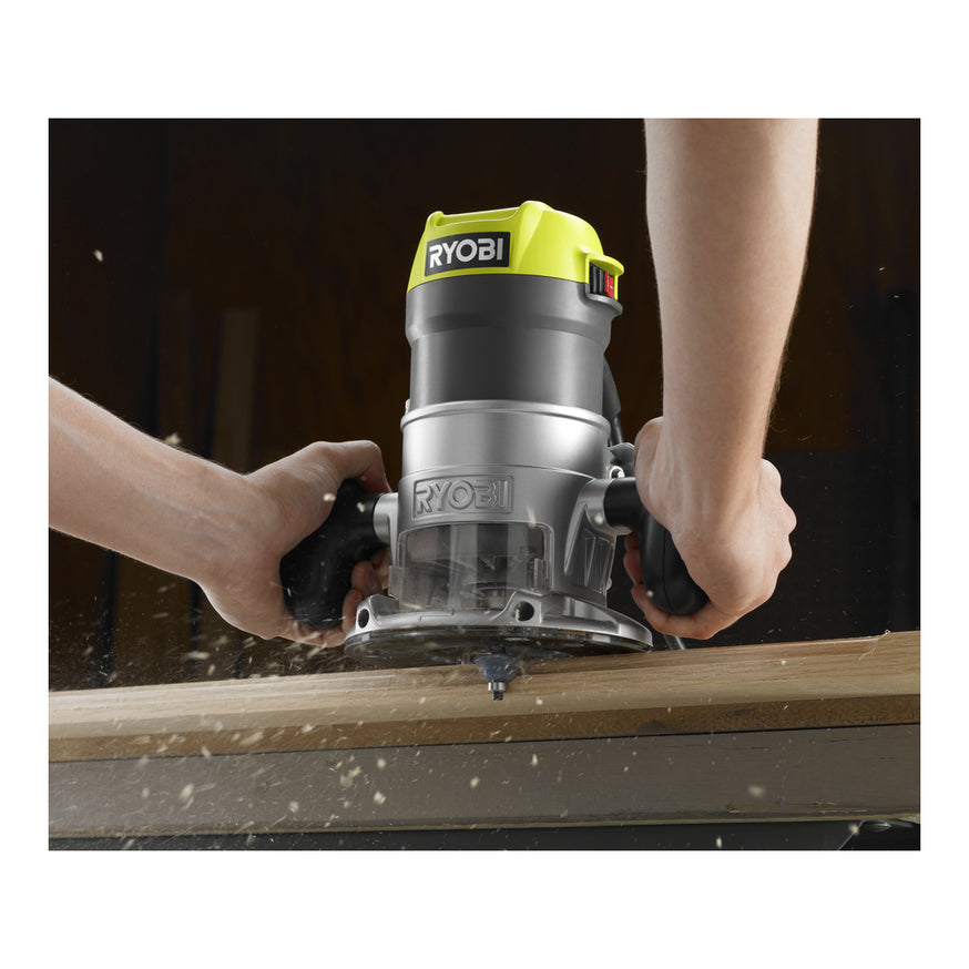 RYOBI 8.5 Amp 1-1/2 Peak HP Fixed Base Router (R1631K)