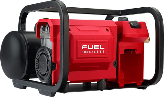 Milwaukee M18 FUEL 18V Brushless Cordless 2-Gallon Compact Quiet Air Compressor, Tool Only (Model 2840-20-2840-20)