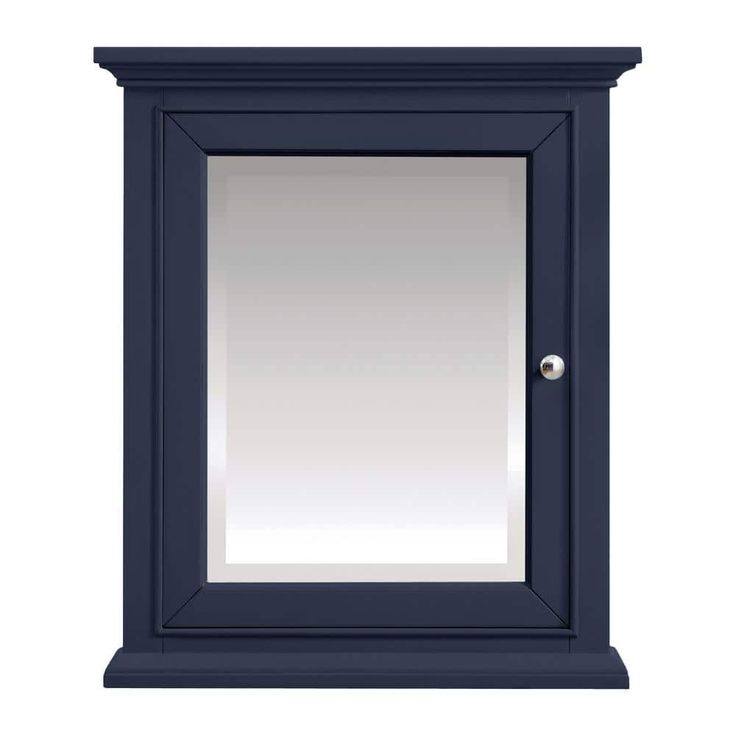 Home Decorators Collection Windlowe 24 in. W x 28 in. H Rectangular Medicine Cabinet with Mirror