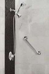 Moen Align 24-in Chrome Wall Mount (ADA Compliant) Grab Bar