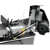 3/4 HP 7 in. x 12 in. Metalworking Horizontal and Vertical Band Saw with Closed Stand, 4-Speed, 115/230-Volt, HVBS-712 - Super Arbor