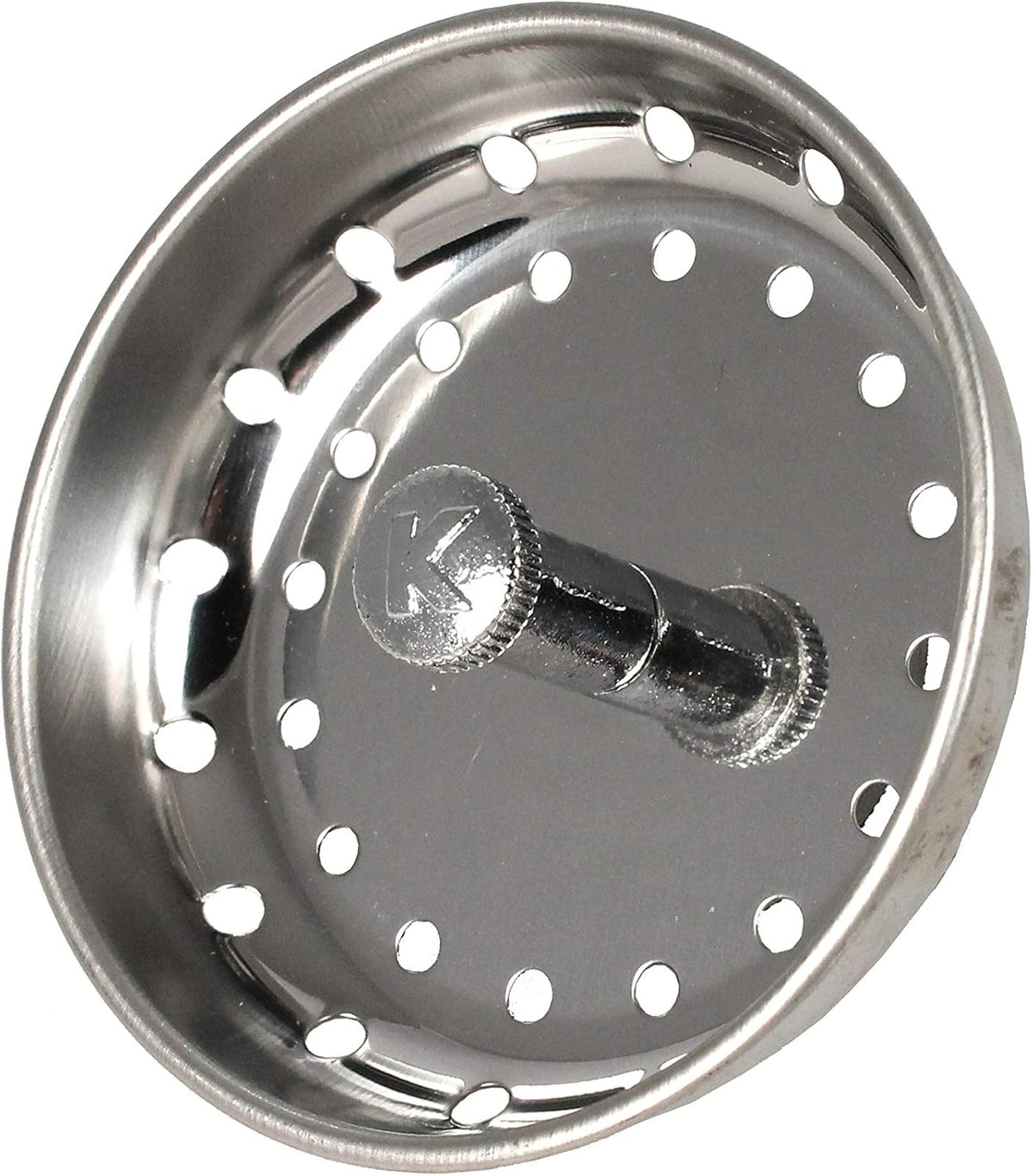Keeney K22022 3.5-in Stainless Steel Rust-Resistant Sink Strainer Basket with Fixed Post