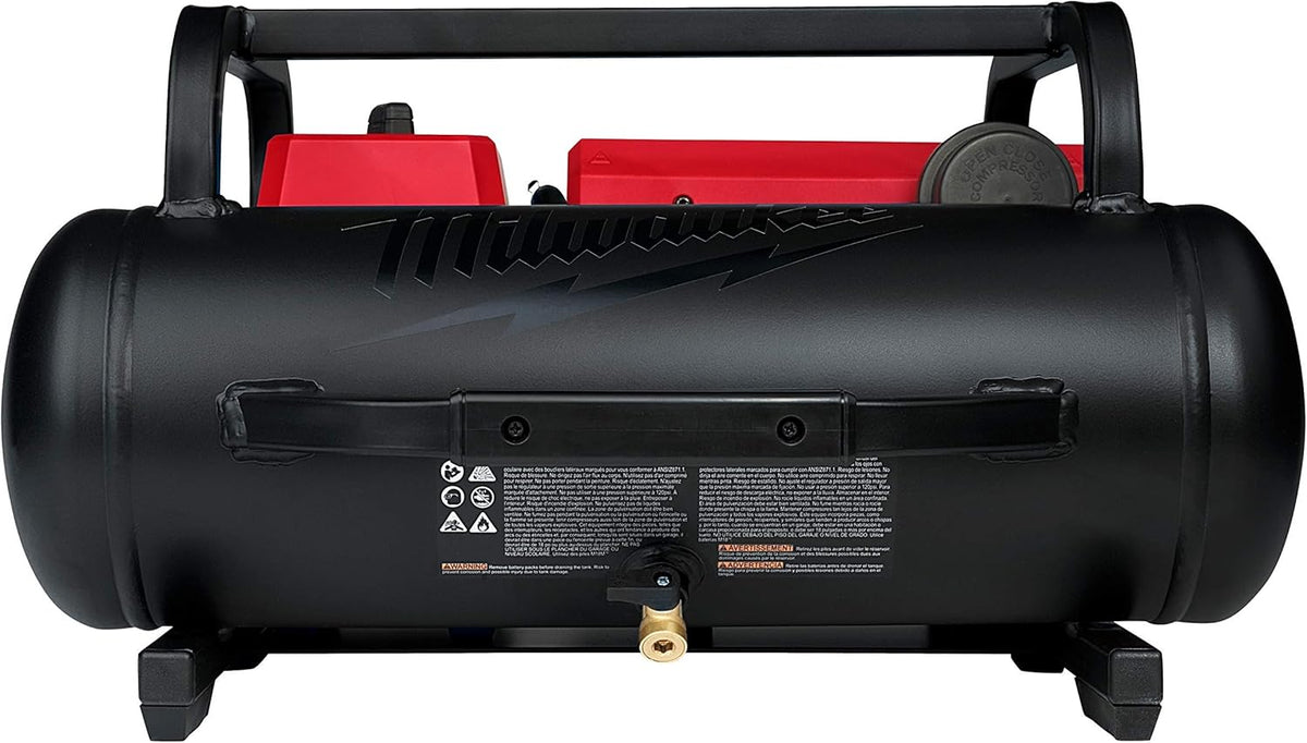 Milwaukee M18 FUEL 18V Brushless Cordless 2-Gallon Compact Quiet Air Compressor, Tool Only (Model 2840-20-2840-20)