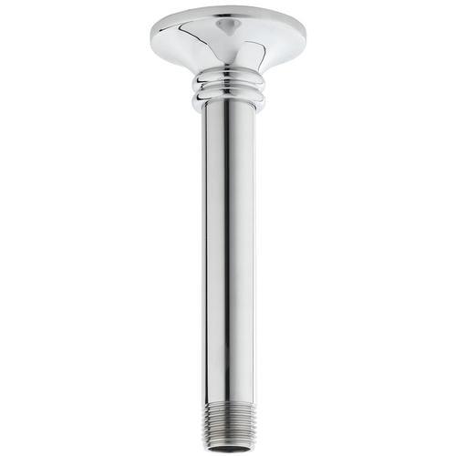 AquaSource 0.5-in Brushed Nickel Shower Arm and Flange - Super Arbor