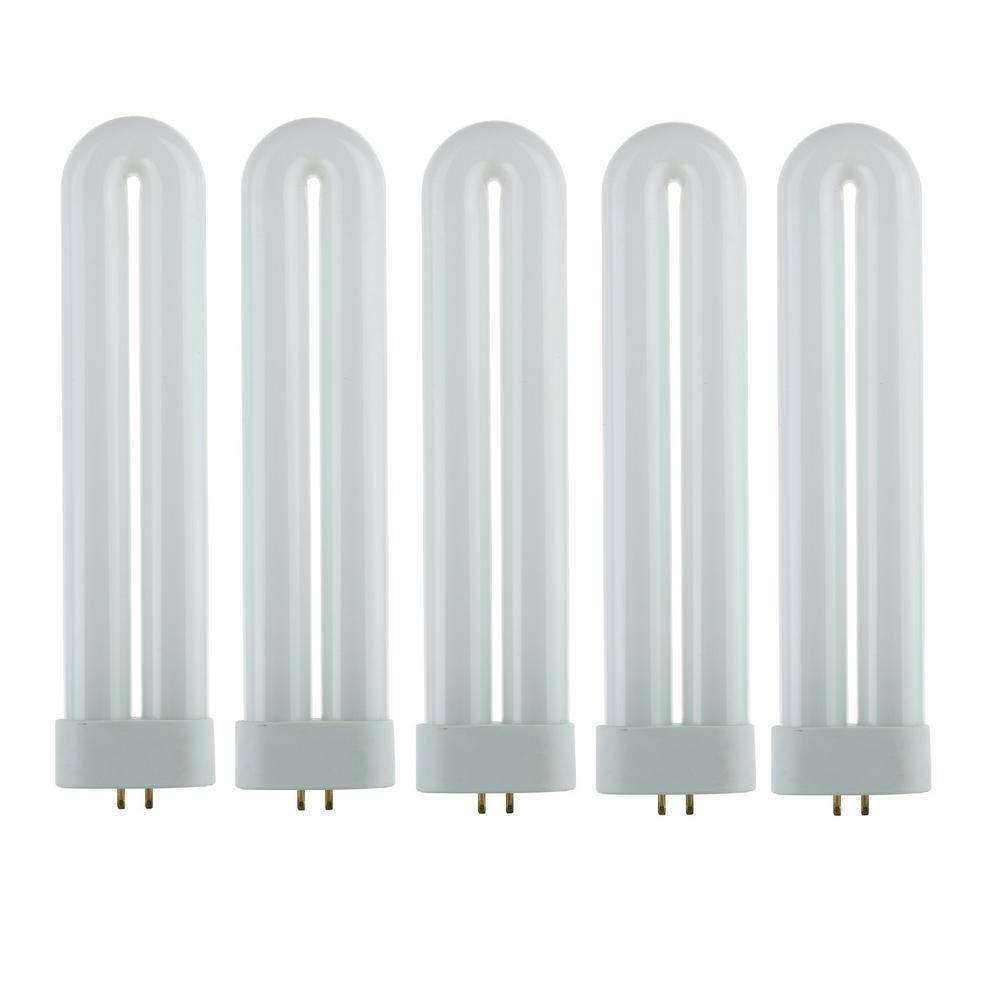 12-Watt Ful U-Shape CFL T6 Plugin Fluorescent Light Bulb Black Light (12-Pack) - Super Arbor