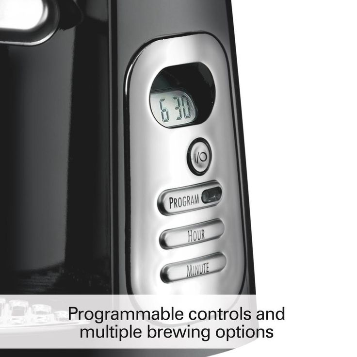 BrewStation 10-Cup Black Coffeemaker