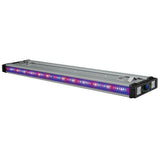 Grow Elite Brushed Nickel Integrated LED 72-Watt Indoor Grow Light Linkable Adjustable Height - Super Arbor