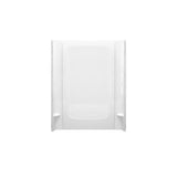 STORE+ 30 in. x 60 in. Single Threshold Right-Hand Shower Base with Shower Walls and 12-Piece Accessory Kit in White - Super Arbor