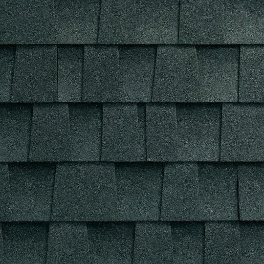 GAF Timberline HDZ RS Reflective Asphalt Shingles with StainGuard Plus, Charcoal, 39-3/8 in x 13-1/4 in