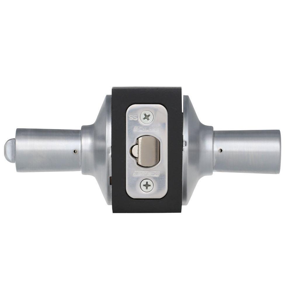 Elan Satin Nickel Light Commercial Keyed Entry Door Lever - Super Arbor