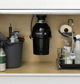 GE 1-HP Continuous Feed Noise Insulation Garbage Disposal