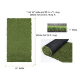 TrafficMaster 26 in. x 36 ft. Green Artificial Grass Runner Rug