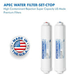 Ultimate 10 in. Inline Countertop Reverse Osmosis Replacement Pre-Filter Set for RO-CTOP