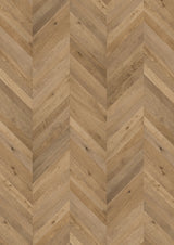 Solidfloor Oak Chantilly Chevron hardwood flooring — primary plank view