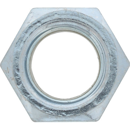 Hillman M8-1.25 mm Zinc-Plated Steel Metric Nylon Lock Nut, 50-Pack