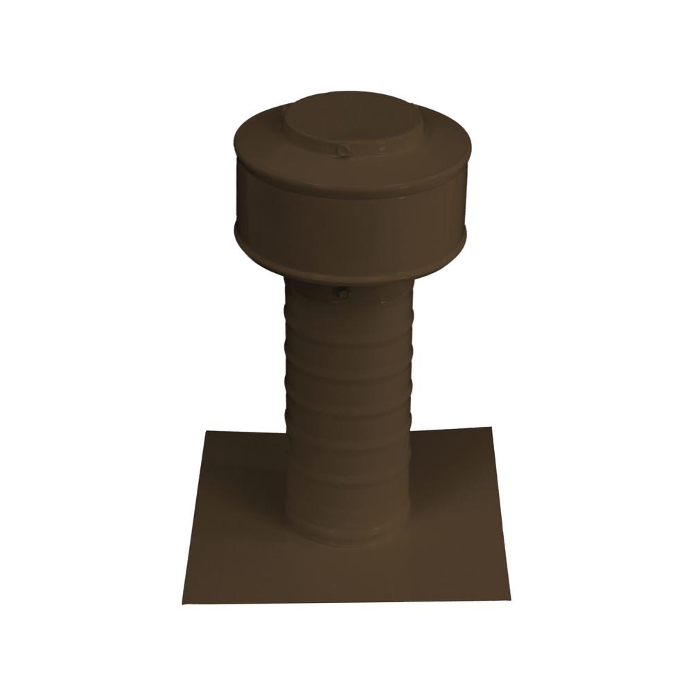 12 in. Dia Keepa Vent an Aluminum Roof Vent for Flat Roofs - Super Arbor
