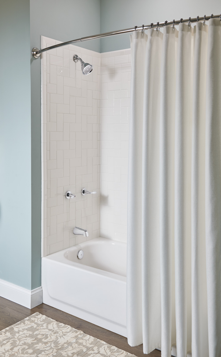 Moen Adler Chrome 2-Handle Bathtub and Shower Faucet with Valve