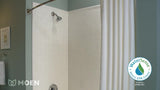 Moen Adler 1-Handle Shower Faucet with Valve Included, Spot Resist Brushed Nickel (Model 82604SRN)