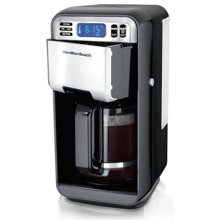 Hamilton Beach 12-Cup Black Residential Combination Coffee Maker