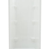 A2 36 in. x 36 in. x 76 in. Shower Stall in White - Super Arbor