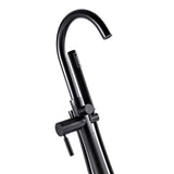 OVE Decors Athena Chrome 1-Handle Residential Freestanding Bathtub Faucet with Hand Shower - Super Arbor