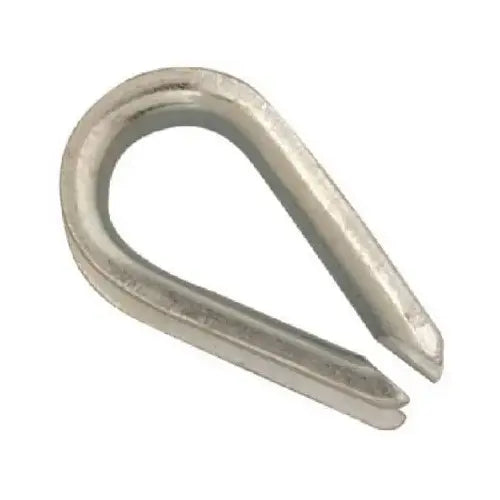 Campbell Galvanized Zinc Wire Rope Thimble, 3/8 in. Cable Size