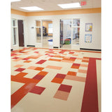 Armstrong Imperial Texture VCT 12 in. x 12 in. Maraschino Standard Excelon Commercial Vinyl Tile (45 sq. ft. / case) - Super Arbor