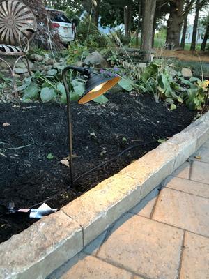 Portfolio 1.3-Watt Bronze Low Voltage Hardwired Integrated LED Path Light - Super Arbor