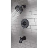 Ladera Single-Handle 3-Spray Tub and Shower Faucet in Matte Black (Valve Included) - Super Arbor