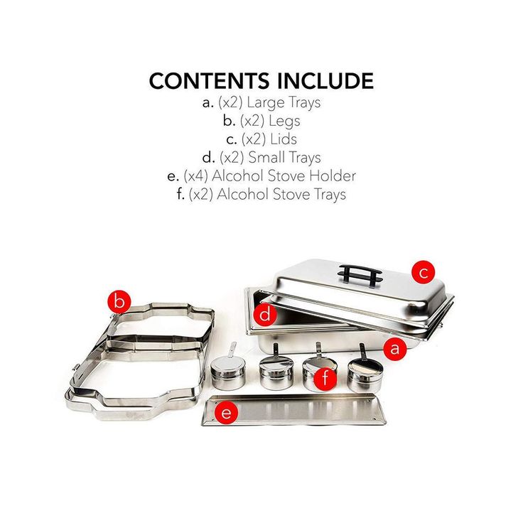 8 Qt. Foldable Frame Stainless Steel Chafing Dish Buffet Chafer Complete (Set of 2)