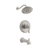 Warnick Single-Handle 1-Spray Tub and Shower Faucet in Chrome (Valve Included) - Super Arbor