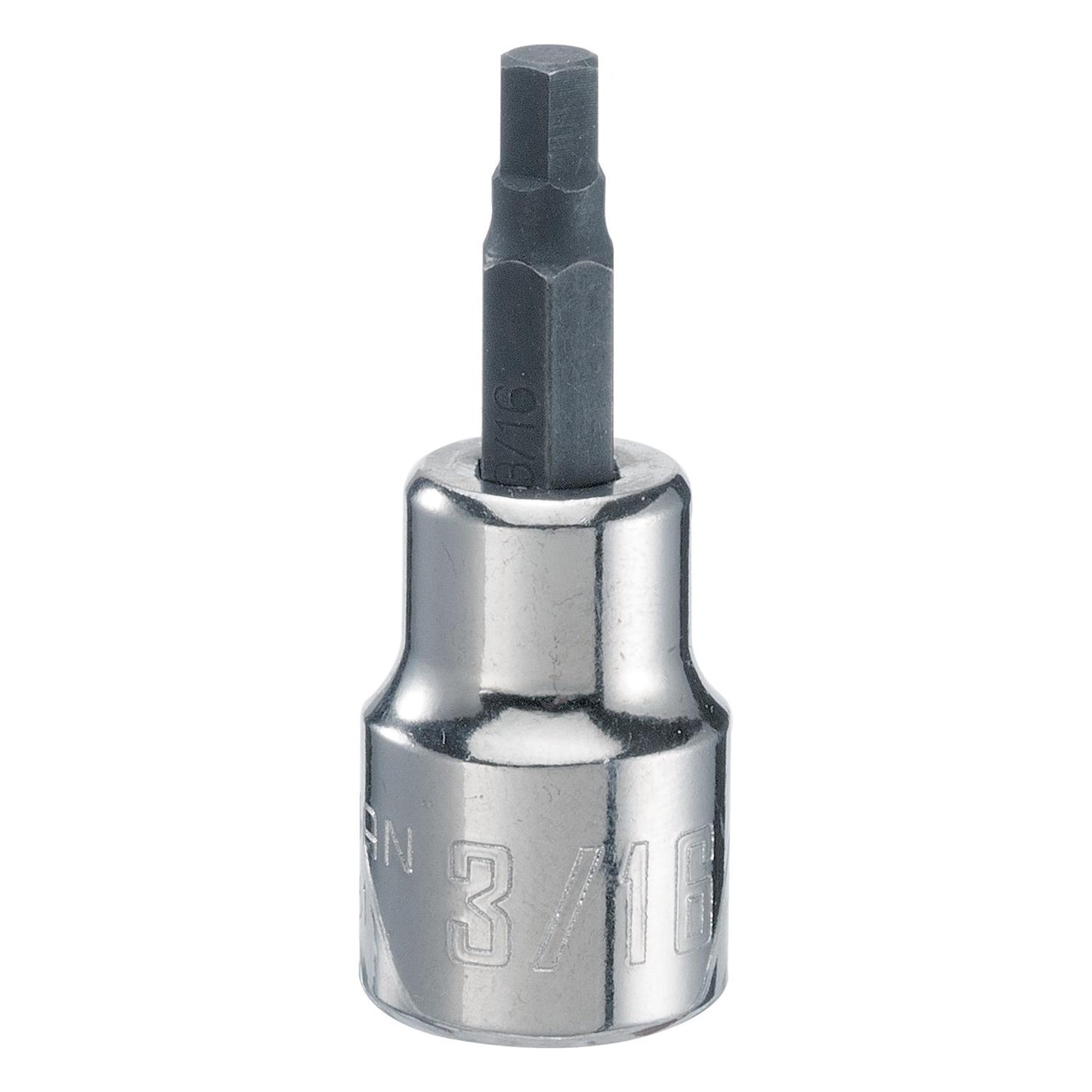Craftsman SAE Hex Bit Socket 3/16 in. X 3/8 in. Drive 6 Point