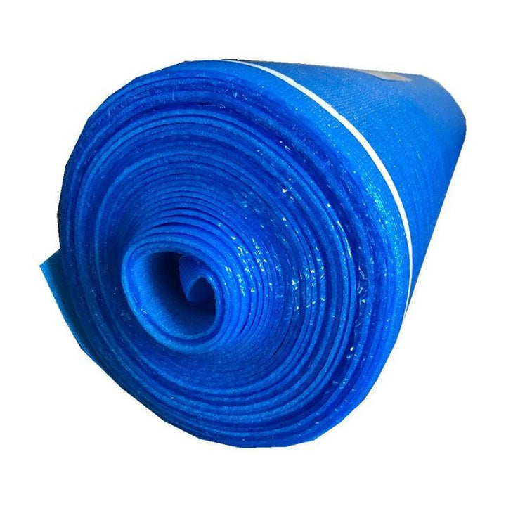 Dekorman 3mm Thickness 2-N-1 Moisture Barrier Blue Foam Underlayment, 200 sqf per roll