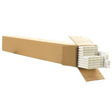Pro-Series 4 ft. H x 8 ft. W White Vinyl Woodbridge Privacy Fence Panel - Super Arbor