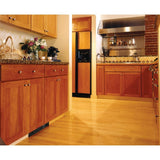 Perfectoe 1,000-Watt 240-Volt Fan-Forced Under-Cabinet Electric Heater in Black - Super Arbor